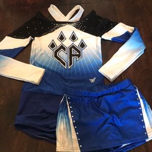 Gorgeous Cheer Athletics YS uniform